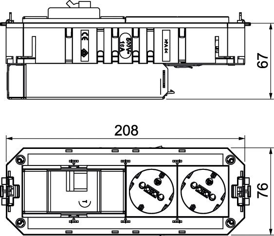 Universalträger UTC4 FI G OR2