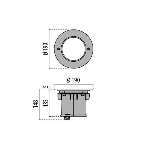 LED-Bodeneinbauleuchte 3108361