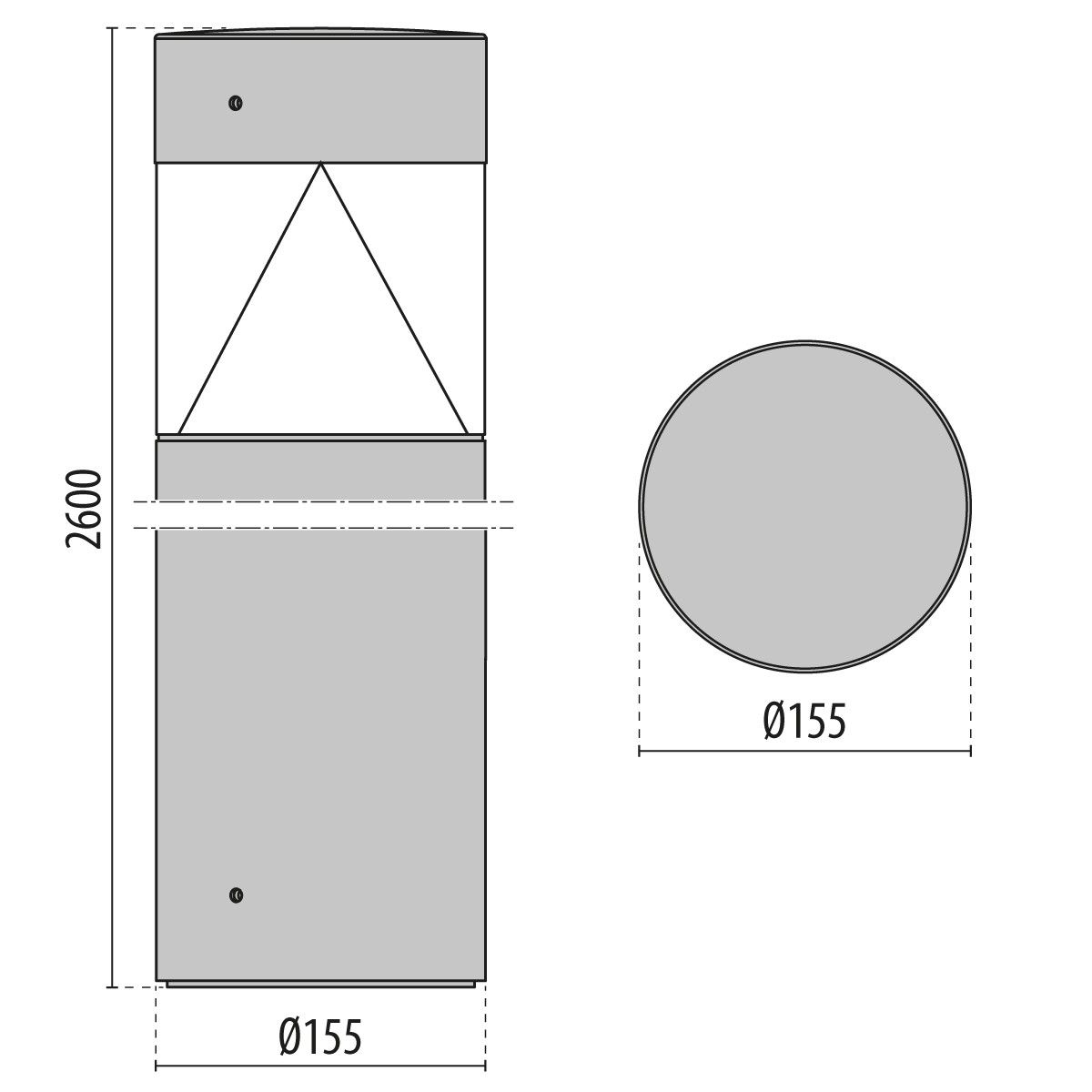 LED-Pollerleuchte 3114913