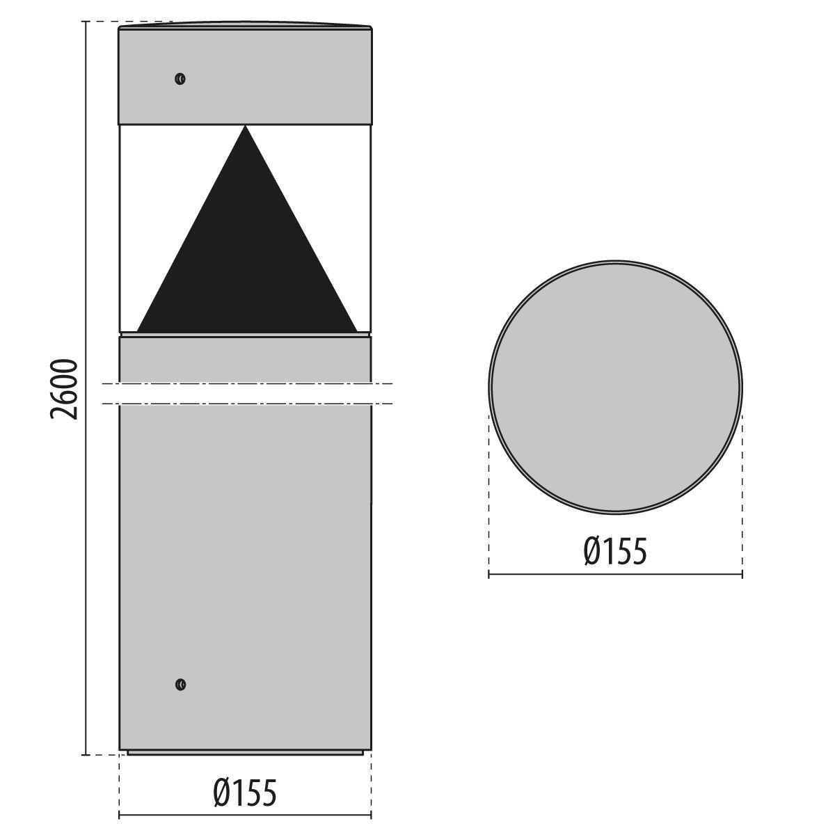 LED-Pollerleuchte 3114926