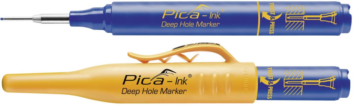 150/41 Tieflochmarker blau