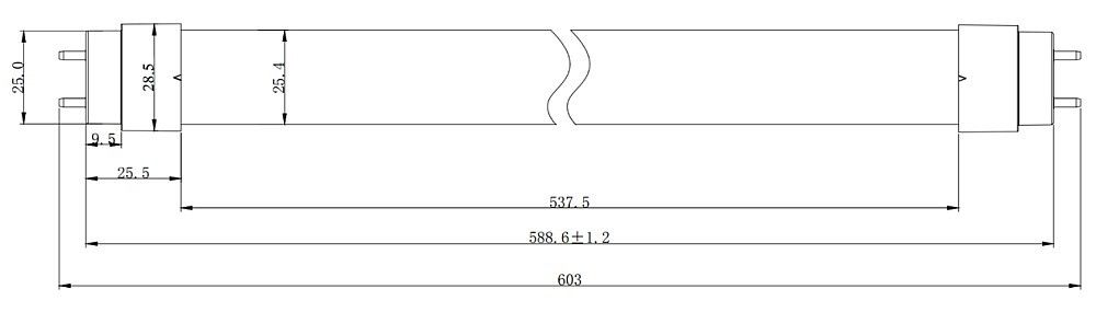 LED-Tube LED T8NEO 18 865/G13
