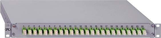 Spleissbox 24xSC-D OM5 grün