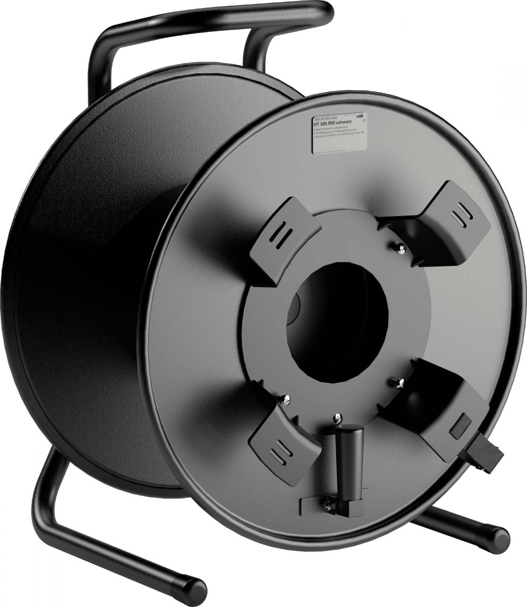 Stahlblech-Kabeltrommel HT 385.RM-schwarz