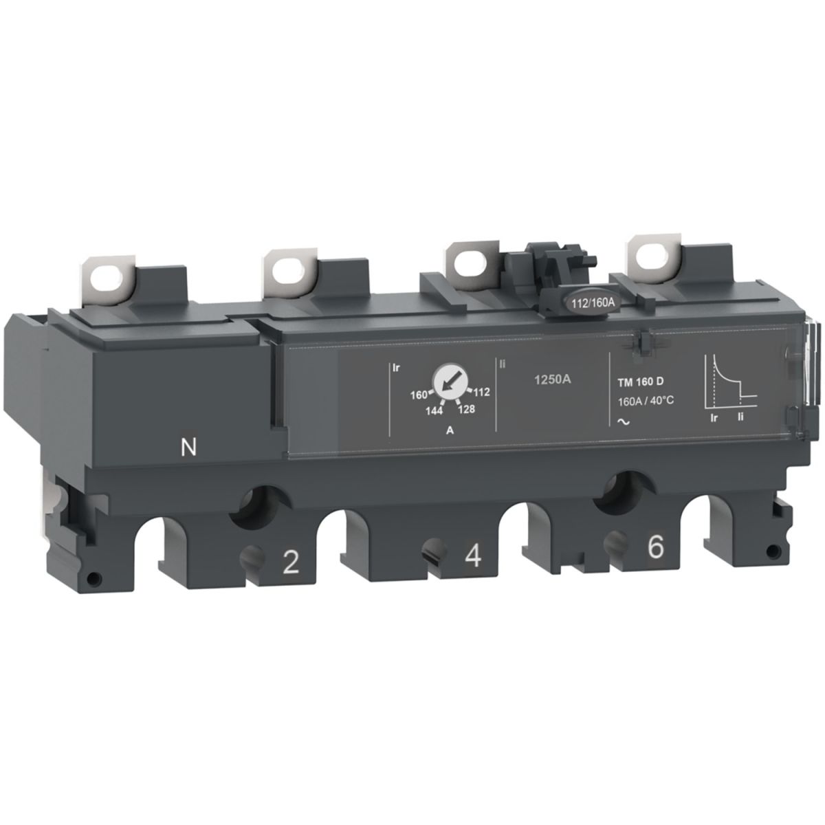 Auslösegerät thermomagneti C106TM080