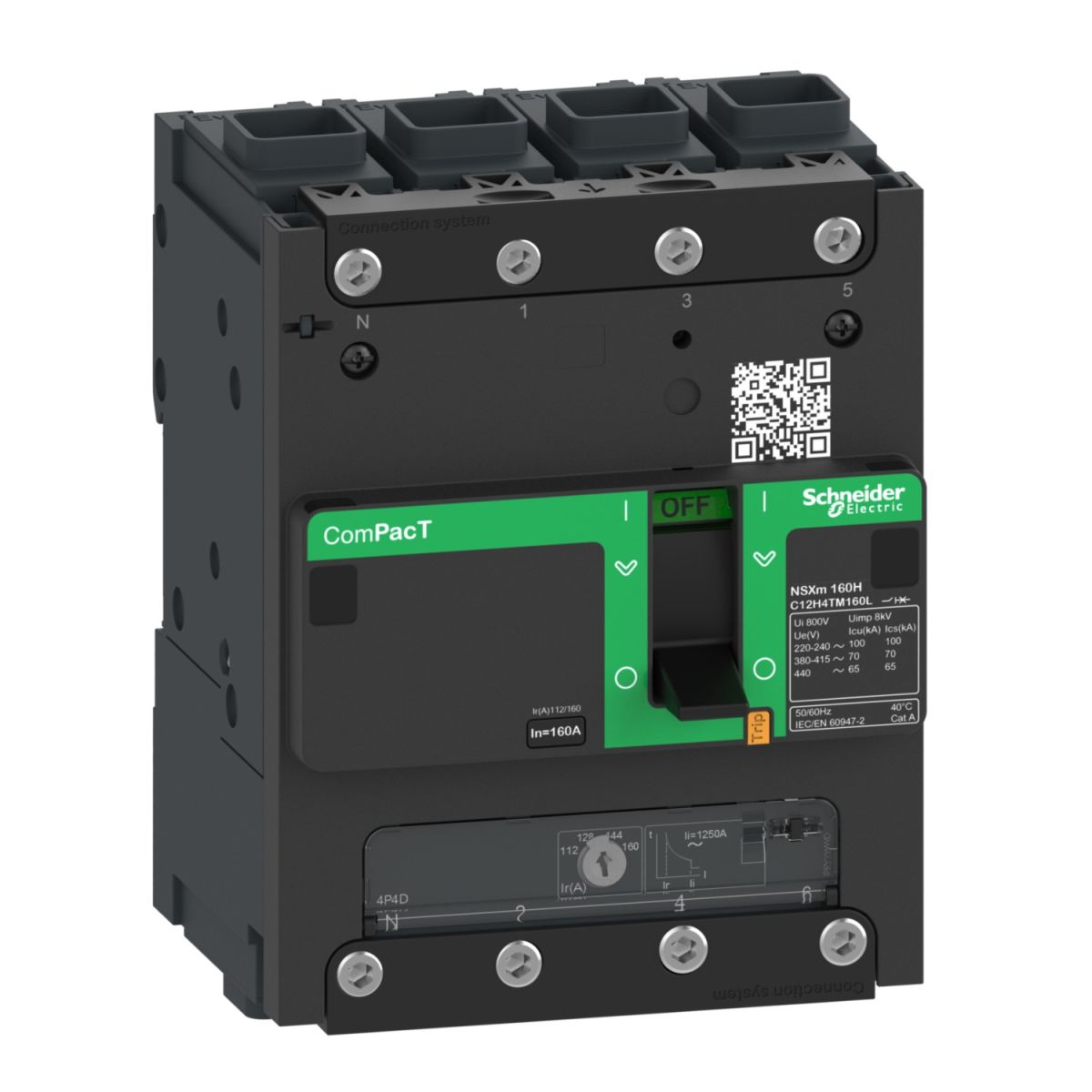 Kompaktleistungsschalter C12B6TM160L
