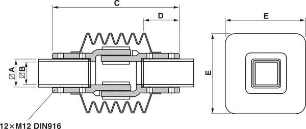 Verbindungsgelenk NSYCMUIA50