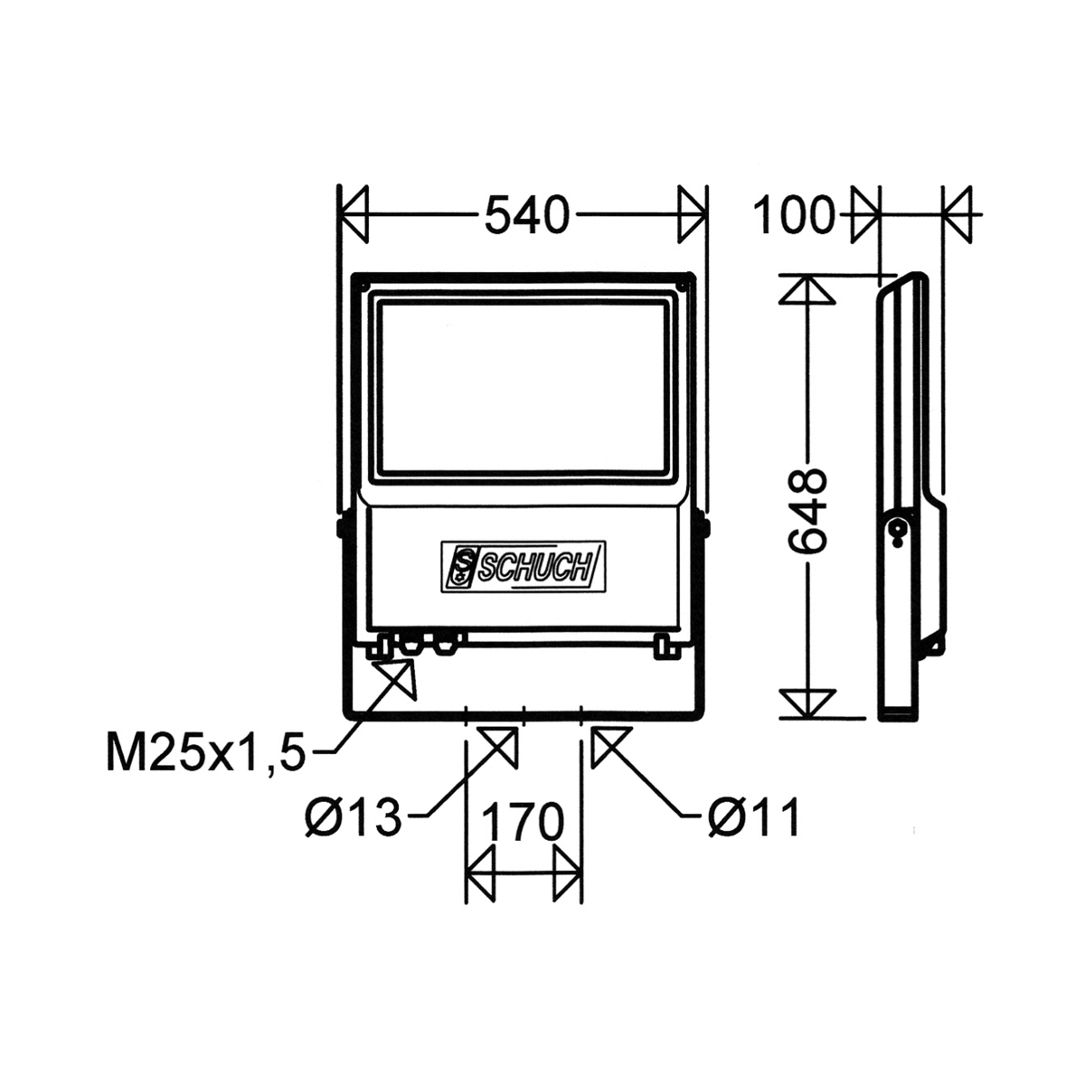 LED-Scheinwerfer 7800 6403TB