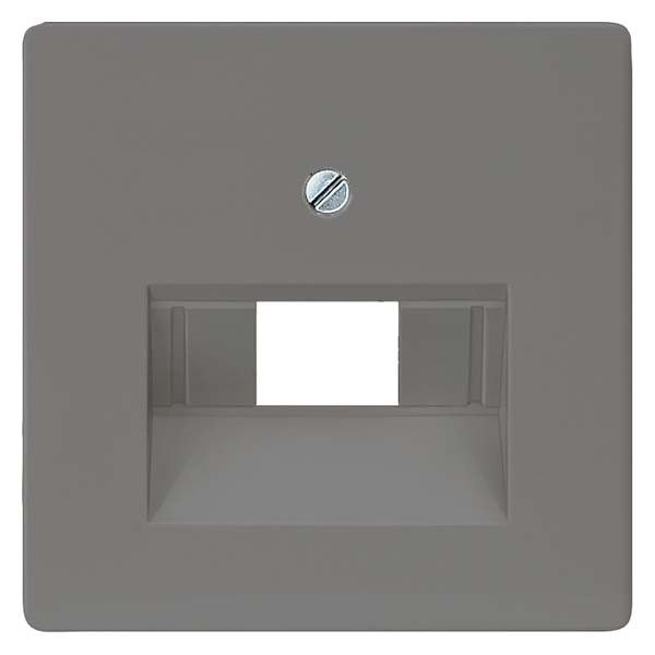 Netzwerk-Abdeckplatte 5TG1227 carbonmetallic