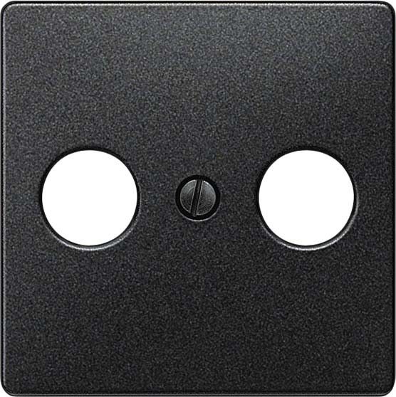 Antennen-Abdeckplatte 5TG1223 carbonmetallic