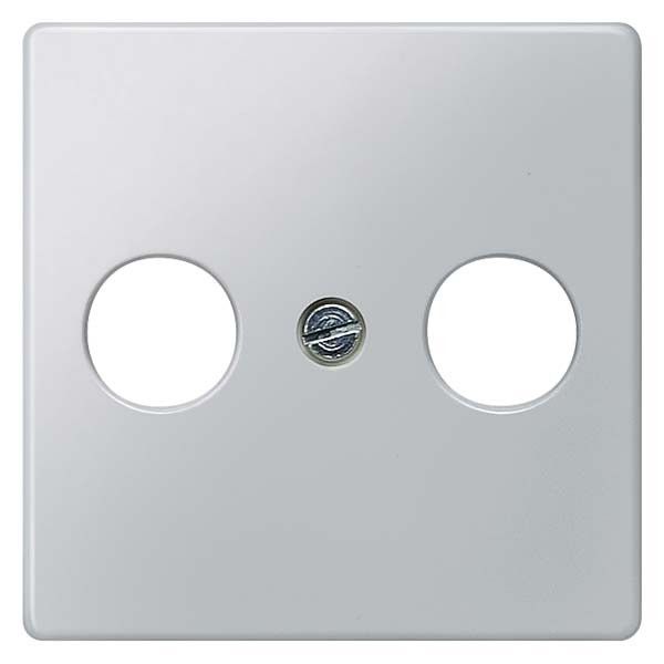 Antennen-Abdeckplatte 5TG1253 aluminium-metallic