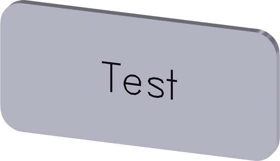 Bezeichnungsschild 3SU1900-0AC81-0DV0