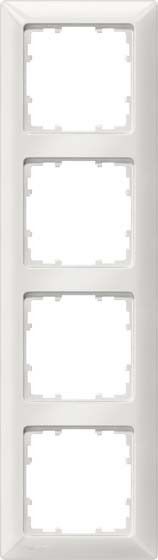 Rahmen 4-fach 5TG2554-3 aluminium-metallic