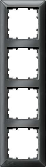 Rahmen 4-fach 5TG2554-6 carbonmetallic