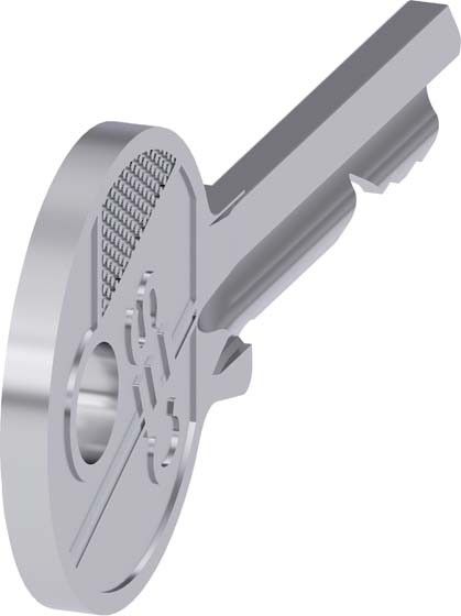 Schlüssel f. Schlüssels. 3SU1950-0FP80-0AA0