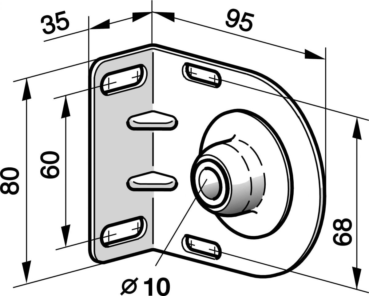 Flanschgegenlager 9410635