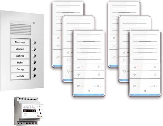 audio:pack Unterputz f.6WE PAUF061/001