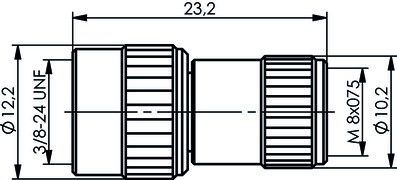 Adapter MiniUHF/FME (M-M) J01048A0000
