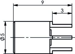 MCX-Anbaubuchse LTP AU J01271A0141