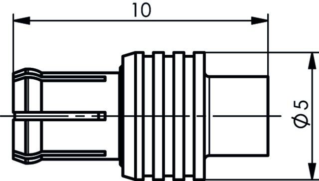 MCX-Kabelstecker löt J01270A0141