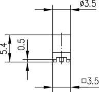 MMCX-Buchse für LTP AU J01341A0091