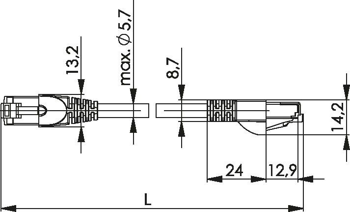 Patchkabel F/UTP Cat.5e 100008162
