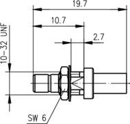 SMB-Kabeleinbaustecker J01160A0399