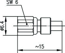 SMC-Kabelbuchse AU J01171A0041