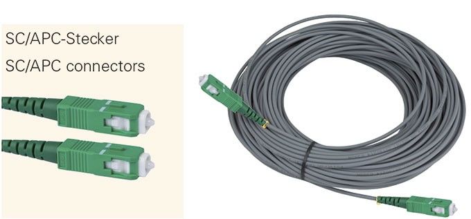 geschirmtes Fiberglaskabel OSM40SCAPC