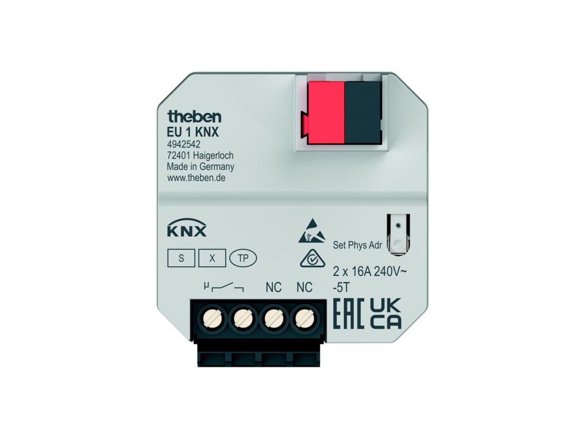 1-fach Funk-Aktor EU 1 KNX