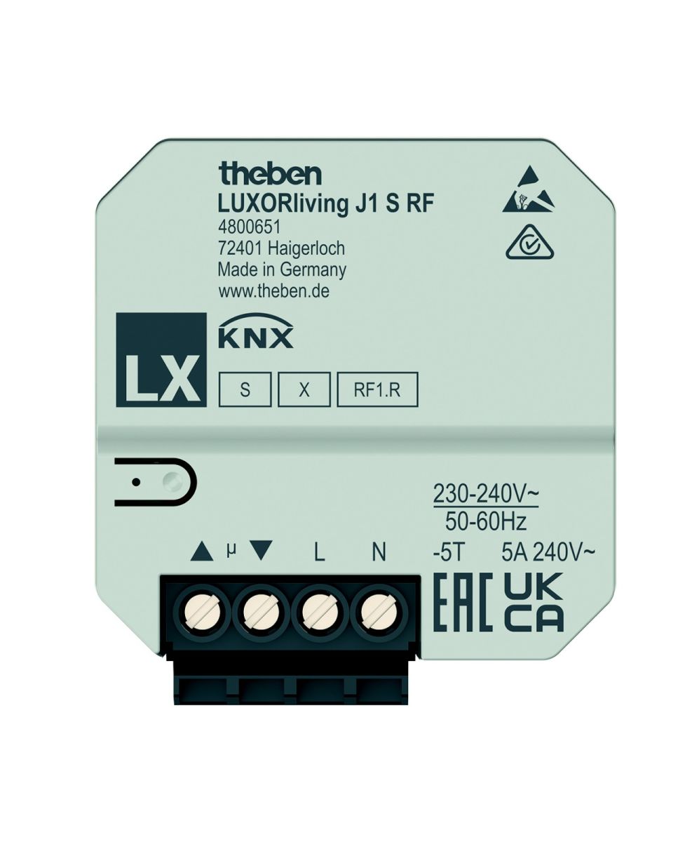 Funk-Jalousiesaktor LUXORliving J1 S RF
