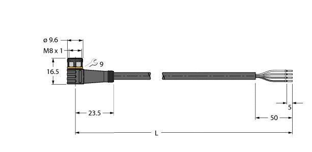 Anschlussleitung PKW4M-2/TEL