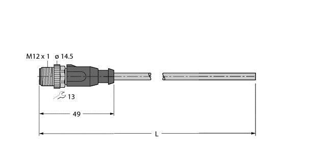 Anschlussleitung RSSD-4416-50M