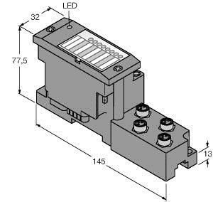 Basismodul BL67-B-4M8