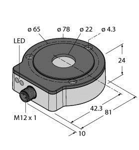 Berührungsloser Drehgeber RI360P0-E #1590912