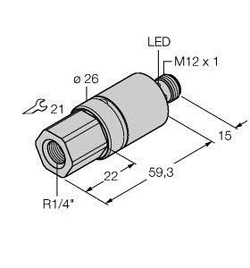 Drucksensor PC025V-211 #6833809