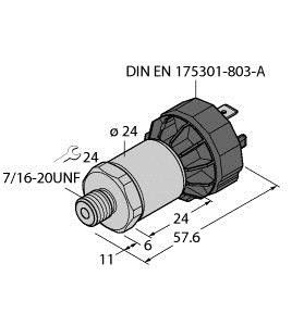 Drucktransmitter PT130PSIV1005U1DA91
