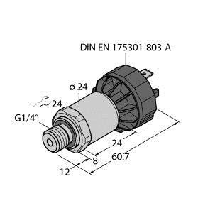 Drucktransmitter PT25R-1004-IX-DA91