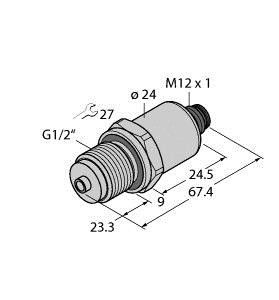 Drucktransmitter PT6R-1008-U1-H1141