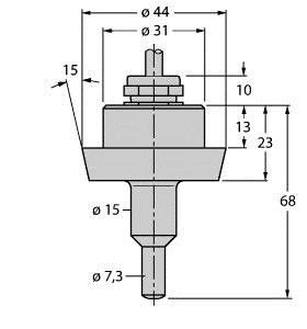 Eintauchsensor FCS-DN25A4-NA/D100