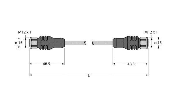 Feldbusleitung RKCV-RKCV #8900528