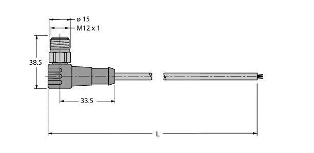 Feldbusleitung WSCV-FBY49OG-4M/5D