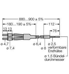 Glas-Lichtleiter BP13P