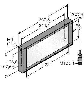 Hintergundleuchte LEDIB85X220QPMA