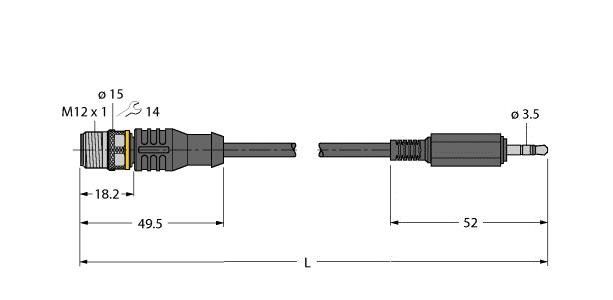 Kabelsatz Anschluss IOL-COM/3M