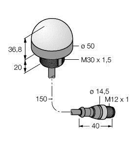 LED-Anzeige K50L2RGB7QP