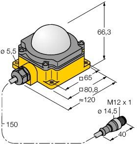 LED-Anzeige K80LGRYB4PQP