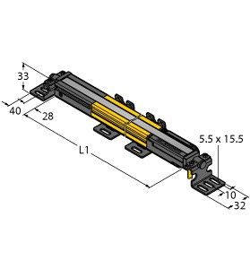 Lichtvorhang SLPE25-1110P8