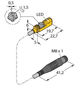 Magnetfeldsensor BIM-UNTK-A #4686012