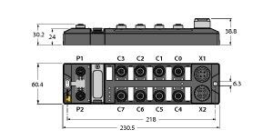 Multiprotokoll-I/O-Modul TBEN-L4-16DIP